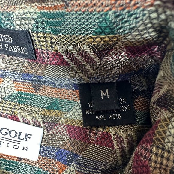 Tuttle Golf Collection men's long‎ sleeve shirt Size medium great condition - Picture 5 of 7